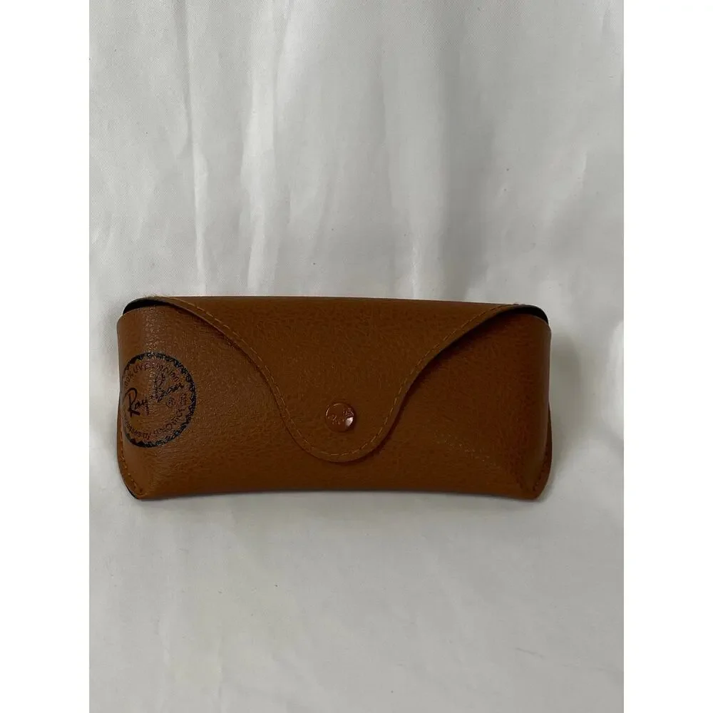 Authentic Ray-ban sunglasses case tan